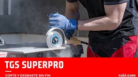 Foto de Corte y desbaste rpido con los nuevos discos TGS Superpro de Rubi