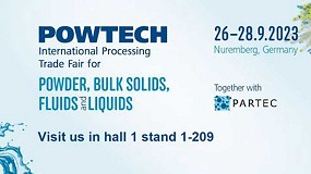 Foto de Utilcell vuelve a la feria internacional de proceso de slidos, Powtech