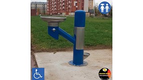 Foto de La ciudad de Len apuesta por la inclusin con la instalacin de fuentes FHU02 para personas y mascotas