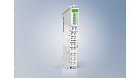 Foto de Terminal EtherCAT multifuncin EL4374 de Beckhoff: dos entradas y dos salidas analgicas combinadas en un terminal de 12 mm