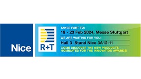 Foto de Nice presenta las innovaciones de su ecosistema de Smart Home en R+T 2024