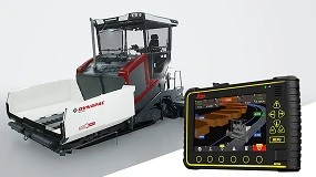 Foto de Dynapac y Leica Geosystems lanzan un nuevo sistema de control automtico para pavimentadoras de asfalto