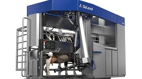 Foto de DeLaval presenta un modelo de robot de ordeo ms rpido, inteligente y espacioso