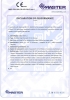 Dinamika -Bisagra para puertas - Declaration of performance CE  Ref. Ist. Giordano - A8014.11