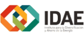 Logo de Instituto para La Diversificacin y Ahorro de La Energa