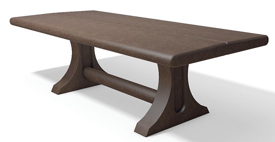 Foto de Mesa infantil de plástico reciclado