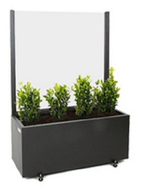 Foto de Jardinera metálica