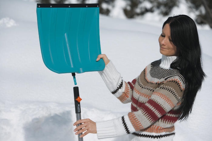 Foto dePalas de nieve