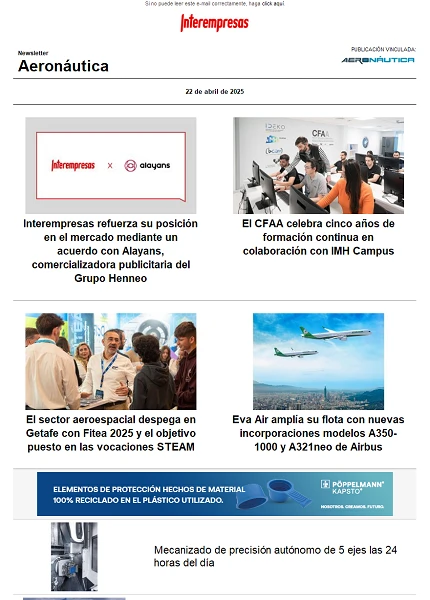 Newsletter Aeronáutica