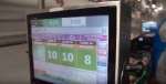 Indicadores de peso Dibal con pantalla táctil