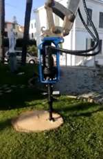 Destoconadora vertical hidráulica – acoplada a miniexcavadora