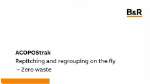 Adaptive manufacturing with ACOPOStrak: Zero waste with regrouping on the fly