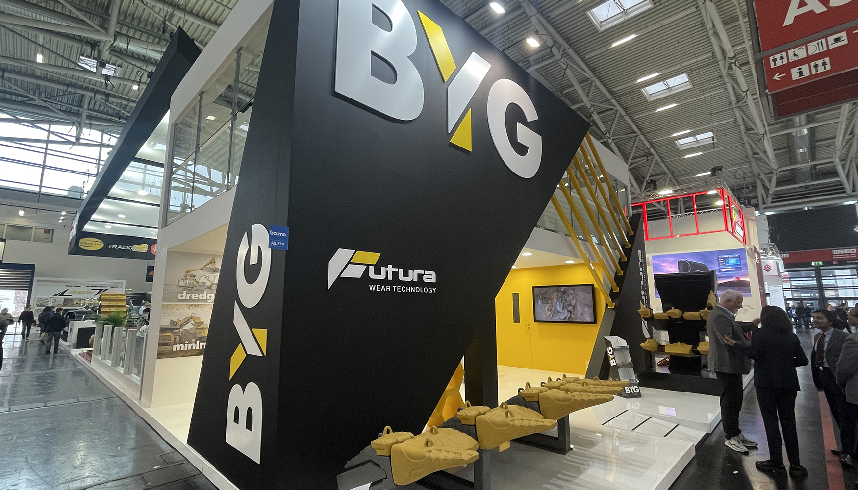 Stand de BYG en Bauma 2022
