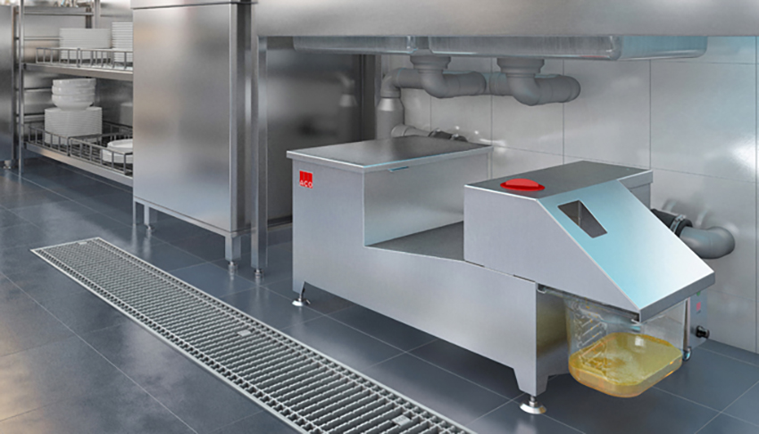 ACO dispone del ACO Grease Capture, un equipo diseñado para eliminar las grasas de las aguas residuales y mantener los sistemas de desagüe en orden... ACO dispone del ACO Grease Capture, un equipo diseñado para eliminar las grasas de las aguas residuales y mantener los sistemas de desagüe en orden...